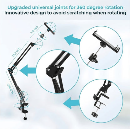 Bed Mount Rotating Device Stand