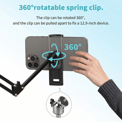 Bed Mount Rotating Device Stand